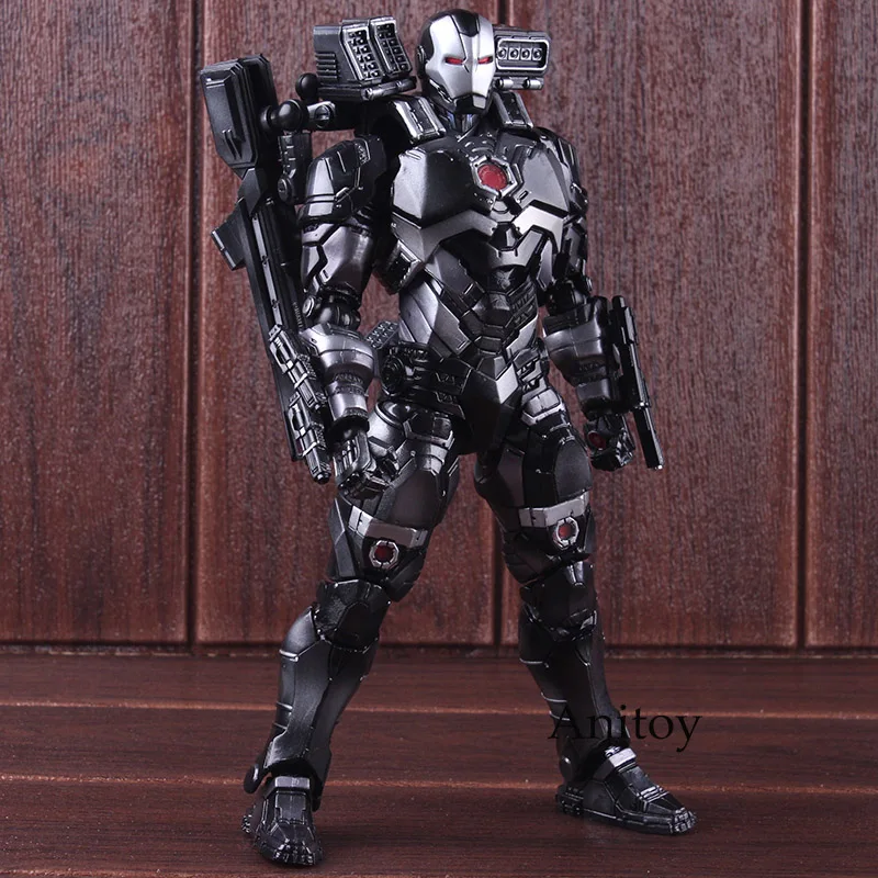 

War Machine Marvel Universe Variant Play Arts Kai Action Figure PVC Action Figures Marvel Collectible Model Toy 25cm