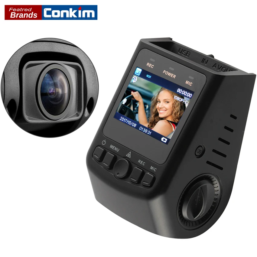 Conkim Auto Camera Pro Super Capacitor 1080P Full HD font b Car b font DVR font