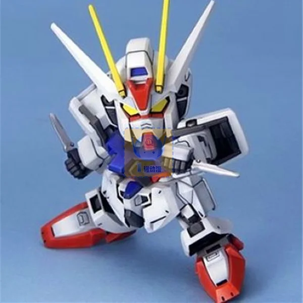 Bandai Gundam сборочные модельные игрушки: SD семян удар собранная модель нет