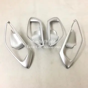 

Inner Door Handle bowl Cover For Mazda CX-5 CX5 2017 2018 Interior Door Frame Panel Trims CX 5 Car-styling Accessories
