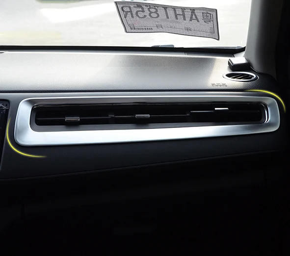 Подходит для HONDA HRV HR V VEZEL2014 2015 2016 хромированная внутренняя панель приборной