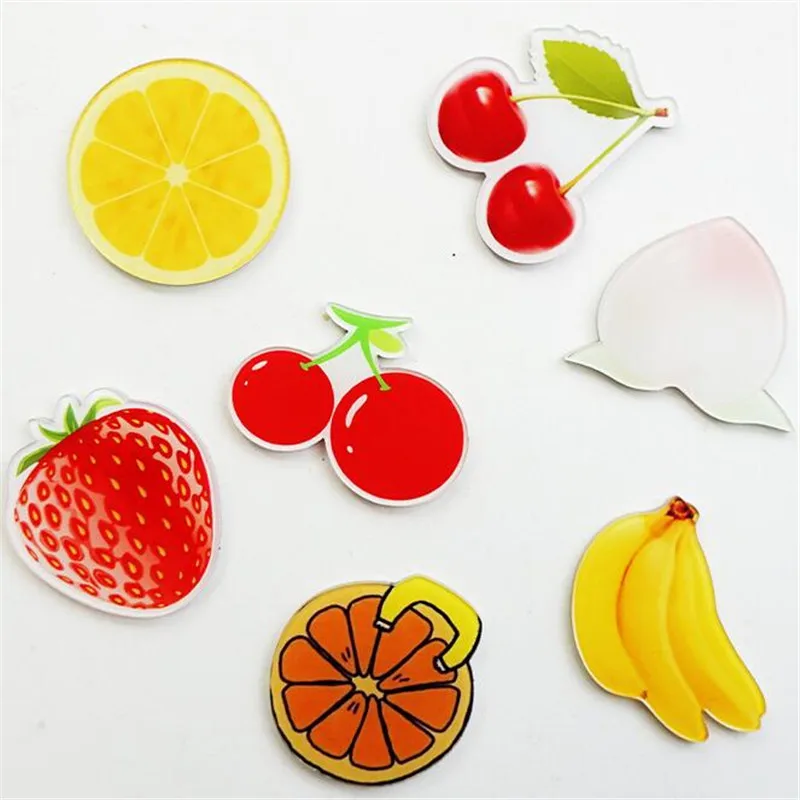 10 шт. акриловая брошь в виде кошки слона клубники|badges for clothing|badge badgescartoon badge |