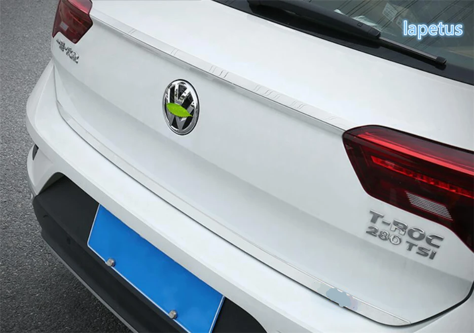 Внешний вид Lapetus для Volkswagen T Roc 2018 2019 2020 задний багажник Задняя Дверь полоса