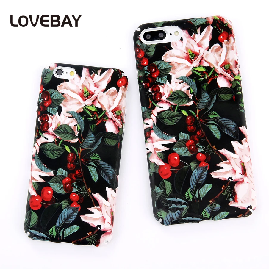 lovebay for iphone 7 6 6s plus 5 5s se flower cherry chrysanthemum floral leaves phone lovebay for iphone 7 6 6s plus 5 5s se flower cherry chrysanthemum floral leaves phone