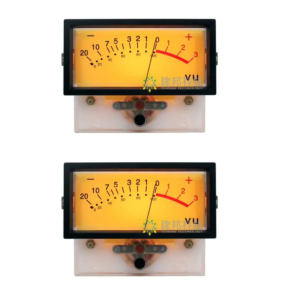 2 шт TN-73 VU метр Предварительный усилитель дБ измеритель мощности разрядки жировой стол с подсветкой