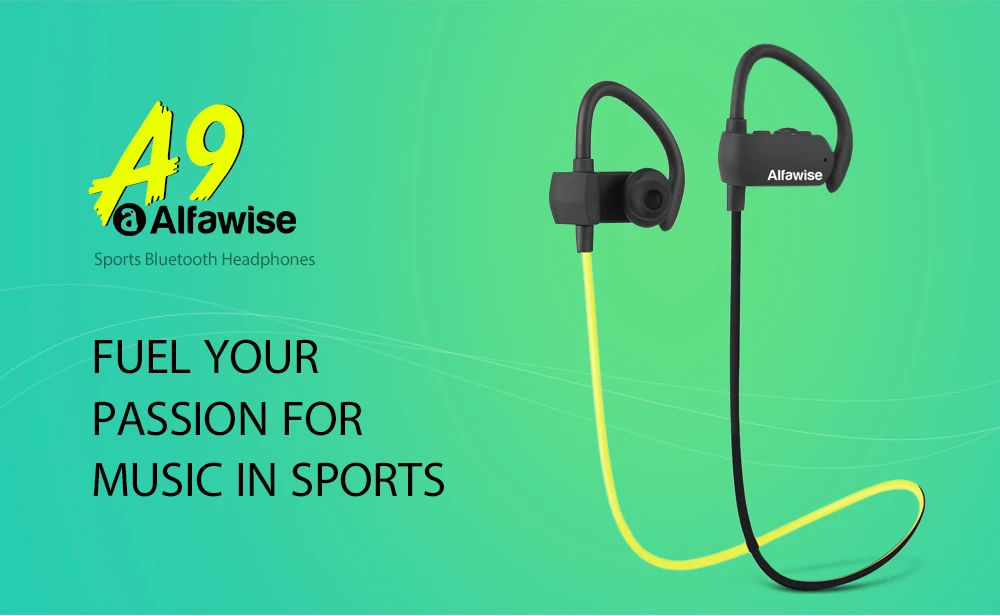 ethisch Bruidegom Weggooien Original Alfawise A9 Wireless Sports Bluetooth 4.1 Earphones Wireless  Earbuds Noise Cancellation With Microphone - Earphones & Headphones -  AliExpress