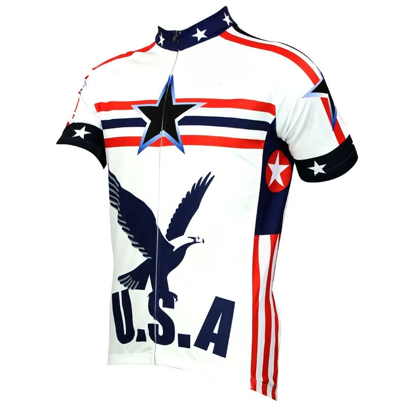 New-Men-s-Cycling-Jersey-Comfortable-Bike-Bicycle-Shirt-USA-Bald-Eagle-White-Alien-SportsWear-cycling (3)
