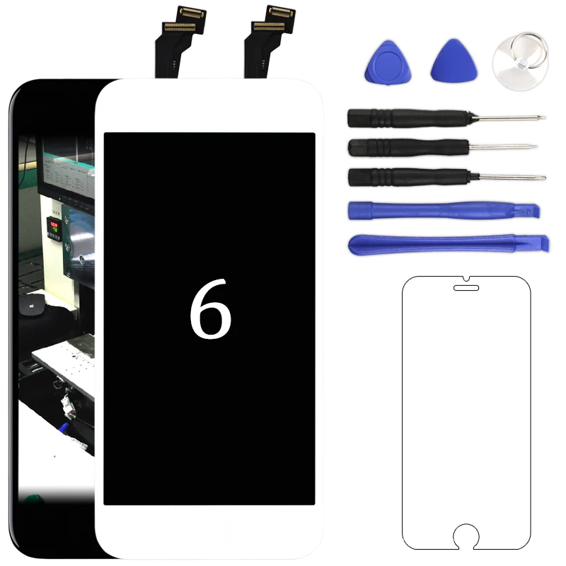Grade Display For iPhone 6 LCD Pantalla Good Screen With Digitizer Assembly Replacement AAA iphone | Мобильные телефоны и