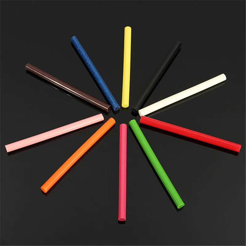 

DIY 10pcs 7 *100mm Vintage Sealing Wax Colored Glue Stick Melting Envelope Invitation Stamp Security Packaging Repair Tool