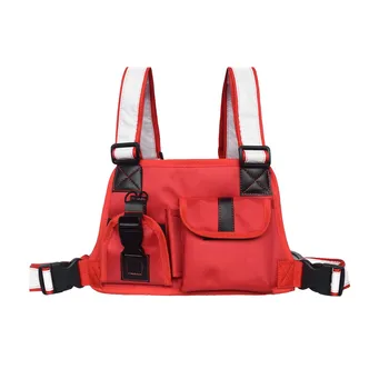 

Abbree Bright Radio Harness Chest Front Pack Pouch Holster Vest Rig Chest Bag for Walkie Talkie Motorola Baofeng TYT Wouxun