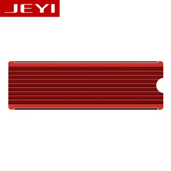 

JEYI Cooling-Warship dust-proof gold bar NVME NGFF M.2 2280 aluminum sheet Thermal conductivity silicon wafer cooling Heatsink