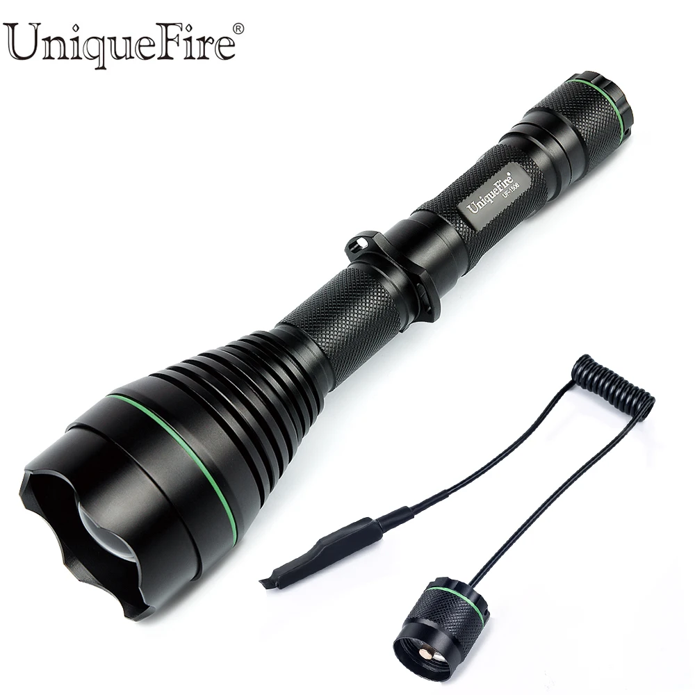 

UniqueFire Osram 850nm IR Flashlight UF-1508-T50 50mm Convex Lens Tactical Led Flashlight with a Pressure Switch for Hunting