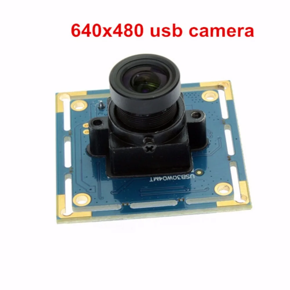 ELP мини 300K пикселей OV7725 датчик изображения 640X480 VGA MJPEG 30fps USB камера PCB для Android окна