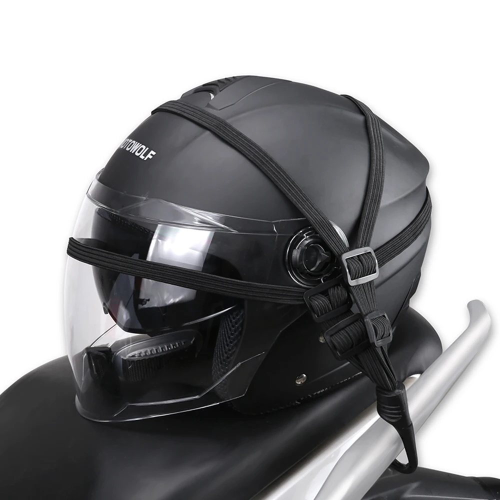 

Luggage Hooks Helmet Net Motorcycle Luggage Net Organizer Holder Motorcycle Accessories Practical Protective Gears
