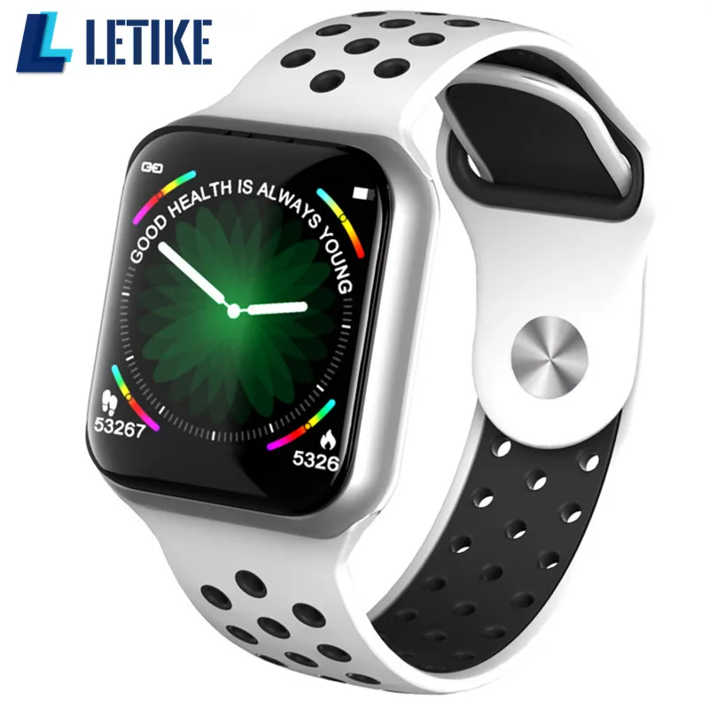 

Letike Newest F8 Smart band 42mm Bracelet Heart Rate Fitness tracker 170mAh full touch Color Screen bluetooth smart watch