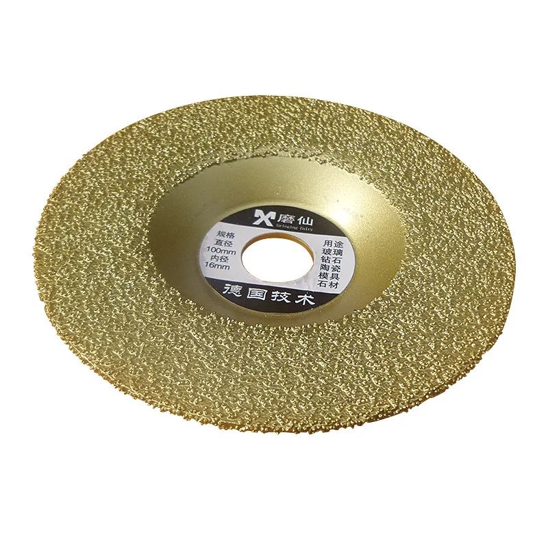 

Grit Coated Concave Dish Shaped Diamond Grinding Wheel Cutter Grinder for Carbide Metal Diamond Grinding Wheel 36 mesh 1pcs