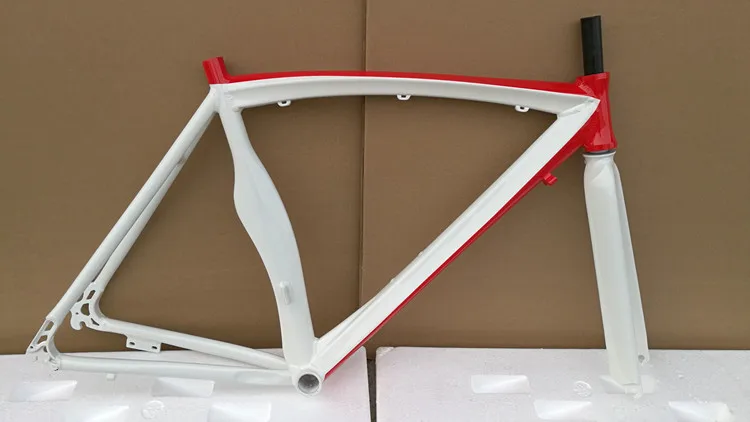 Flash Deal Kalosse  100/135mm  road bike  frame   Disc brakes road bicycle  frame  aluminum alloy    for 175-190cm height person 3