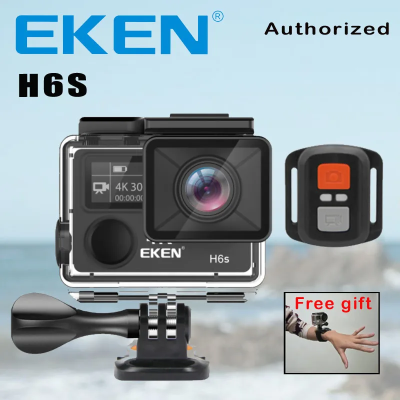 Экшн-камера Deportiva EKEN H6S Ultra HD 4K WiFi EIS электронная стабилизация изображения Go Водонепроницаемая 1080P Pro спортивная цифровая камера Экшн-камера Deportiva EKEN H6S Ultra HD 4K WiFi EIS электронная стабилизация изображения Go Водонепроницаемая 1080P Pro спортивная цифровая камера