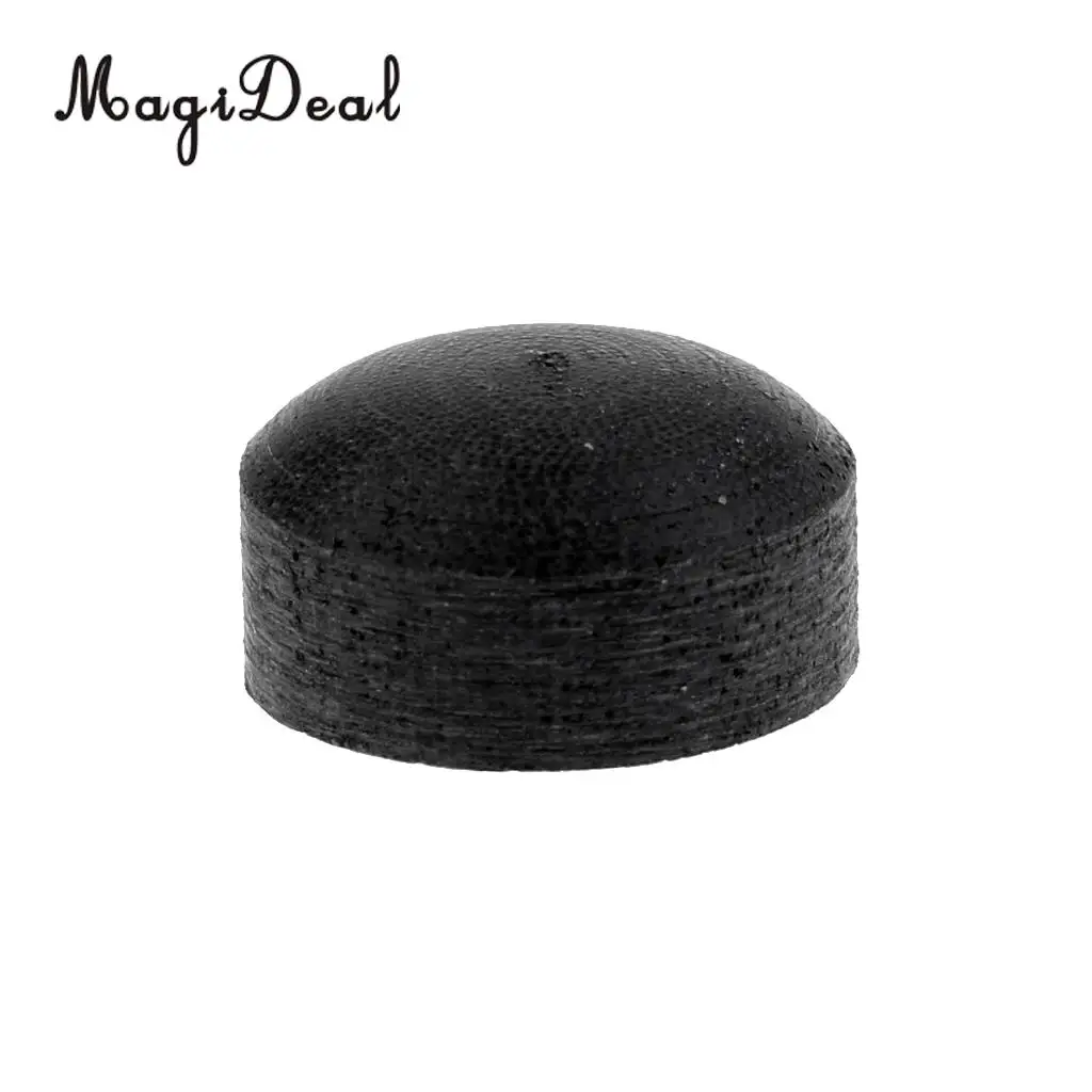 

MagiDeal 13mm High Quality Leather Glue-on Pool Snooker Billiard Cues Tip for 9 Nine Ball Cue Stick Billiard Board Game Supplies