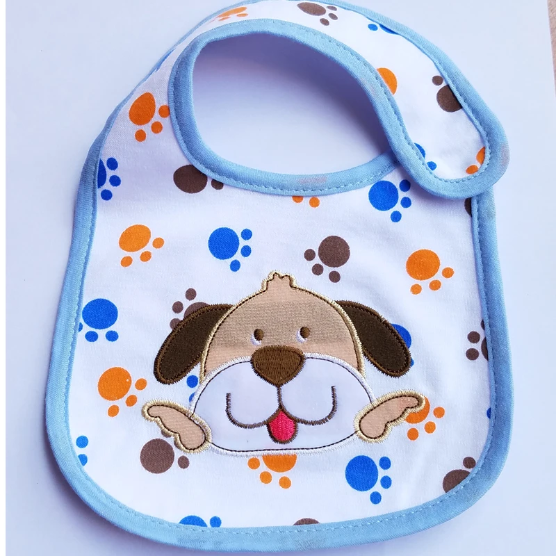 

Baby Bibs Waterproof feeding Kids Girls And Boys Cotton Baby Waterproof Bibs Newborn Wear Cartoon Accessories animal shape