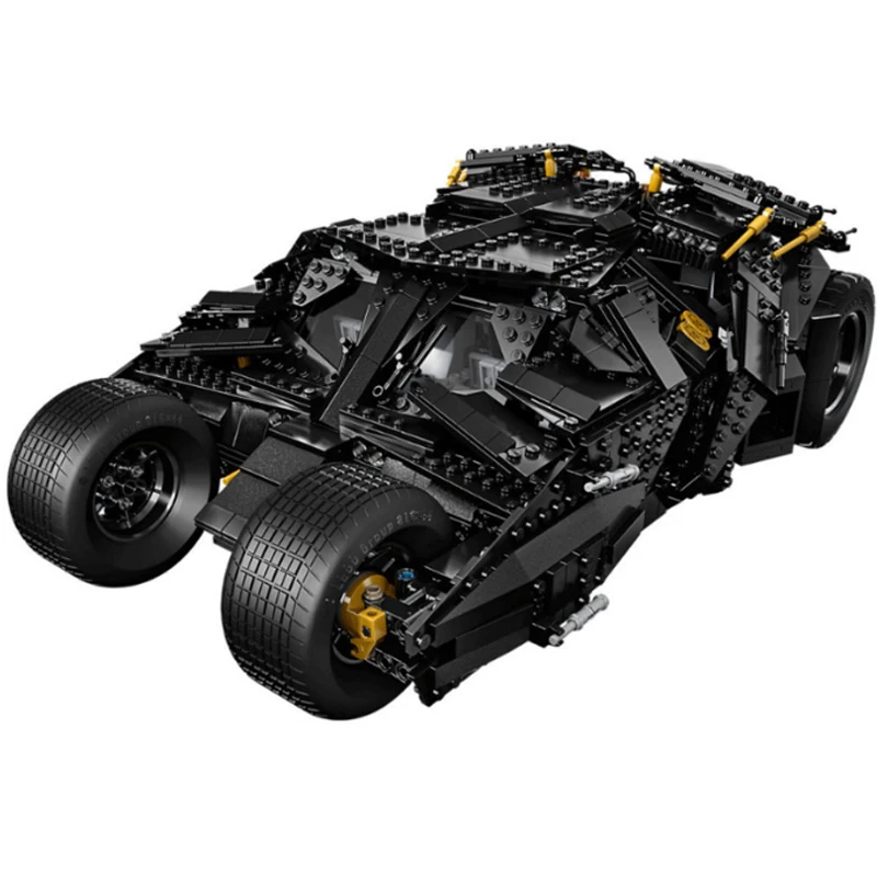 

1969Pcs Super Heroes Batman 76023 Chariot The Tumbler Batmobile Batwing Building Blocks Bricks Education Toys 7111