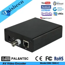 H.264 Analog BNC CVBS RCA Video Encoder IPTV Encoder HDMI Video Encoder youtube ip rtmp video encoder live streaming