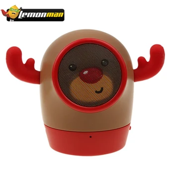 

LemonMan Mini Cartoon Bluetooth Speaker Portable Outdoor Subwoofer usb TF card stereo Music Speaker for child Christmas gift