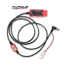 Новое поступление/жирная Акула HDO очки Расширенная литиевая батарея шнур питания/FuriousFPV умный кабель V2 3-6S LIPO/