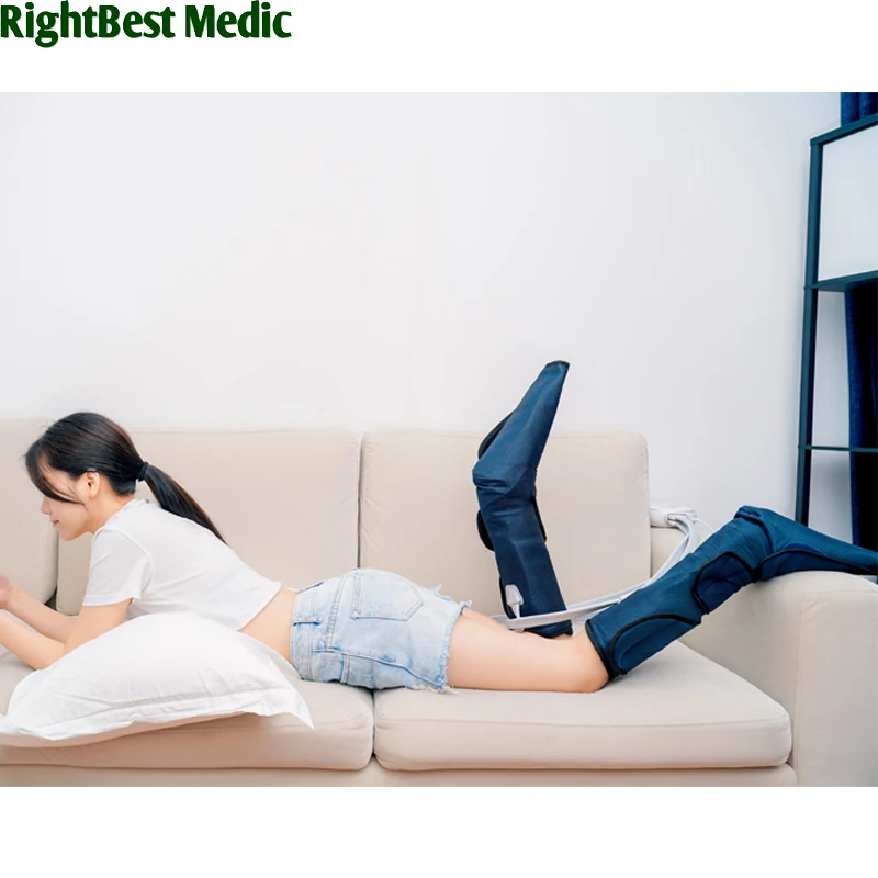 Hot selling Charging air wave pressure physiotherapy Leg Air Massager for Circulation and Relaxation