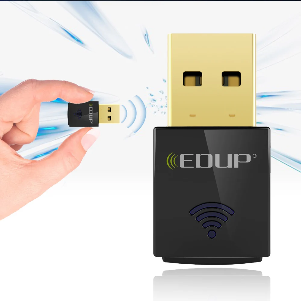 EDUP USB Wi-Fi адаптер 300 Мбит/с 802.11n Wi-Fi приемник USB Ethernet адаптер сетевой карты Окна Mac для ноутбуков настольных ПК