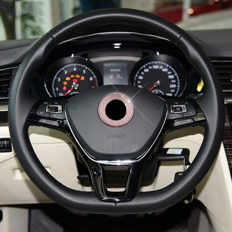 LOEN рулевого колеса автомобиля стикер с украшением в виде кристаллов Стразы