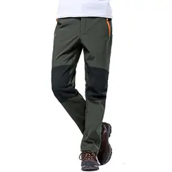 Флисовые брюки-карго теплые тактические брюки мужские зимние мягкие оболочки камуфляжные армейские брюки ветрозащитные непромокаемые