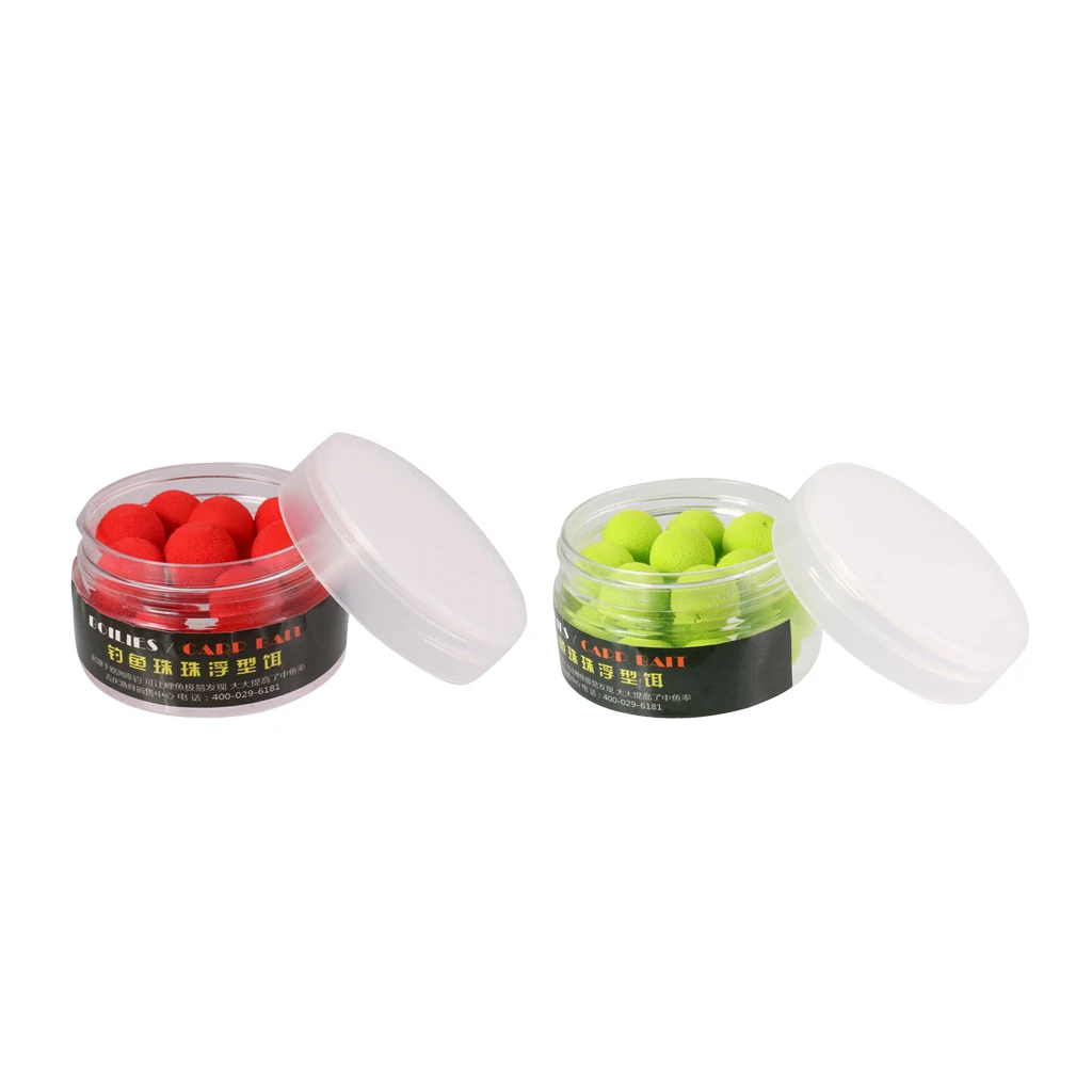 

2 Box Boilies Carp Bait Floating Fishing Lure Baits Fish Beads Smell Ball
