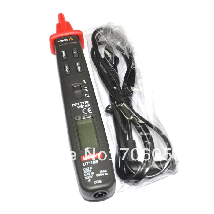 UNI T UT118B 3000 Counts AC/DC EF Function Pen Type Digital Multimeters Meter Detector