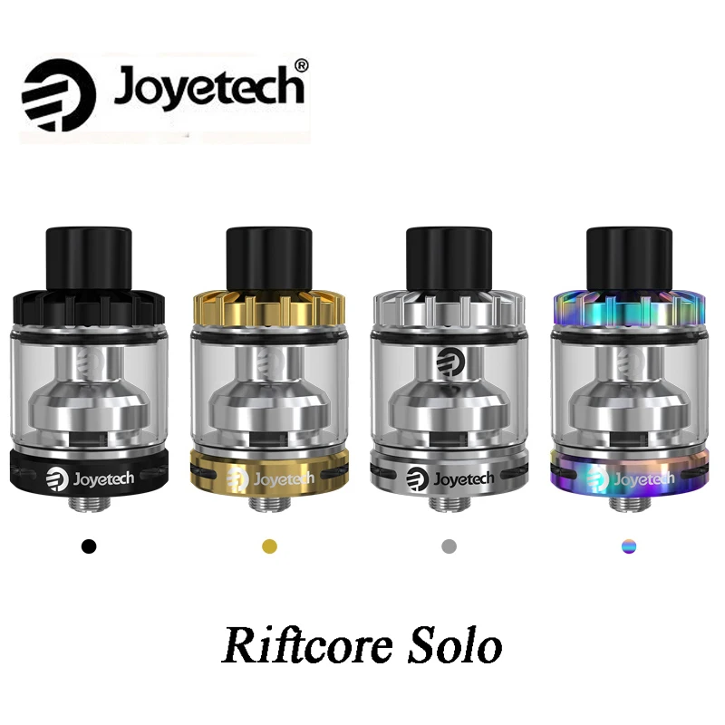 Original Joyetech Riftcore Solo Tank 3.5ml RTA Vape With Replacement 0.5ohm Coil RFC Heater&ampSelf-Cleaning Feature E-Cig Mod |