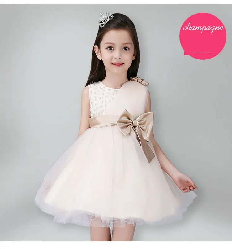 Bebe Fille Princesse Robe 4 18 Ans Robe De Mariage Moelleux Robe De Bal D Anniversaire De Soiree De Bal Parti Robe Enfants Demoiselle D Honneur Fleur Fille Aliexpress