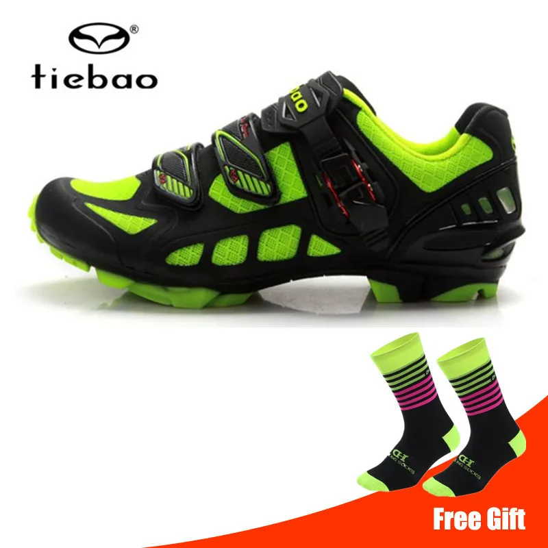 

Tiebao cycling shoes mountain bike shoes sapatilha ciclismo mtb spd superstar riding bicycle sneakers men triathlon cycle shoe