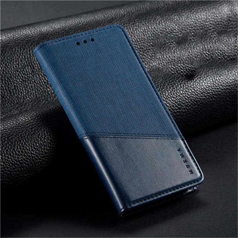 Кожаный чехол-книжка Tikitaka для Redmi Note 7, Xiaomi 6, 8, 9, 6 Pro, 6X, холщовый чехол-бумажник с отделениями для карт, чехол для Xiaomi Max 2, 3, K20 Pro