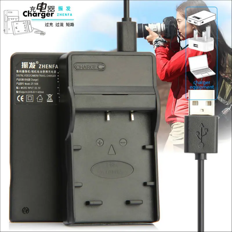 zhenfa NP 85 NP 170 CB 170 USB battery Chargers for Fujifilm Camera