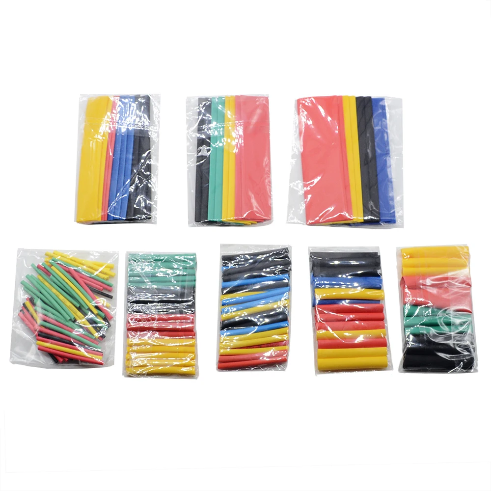 

164PCS Multi-Color Environment-Friendly Flame-Retardant Heat-Shrinkable Tube Set Flame Retardant Heat Shrinkable Tube