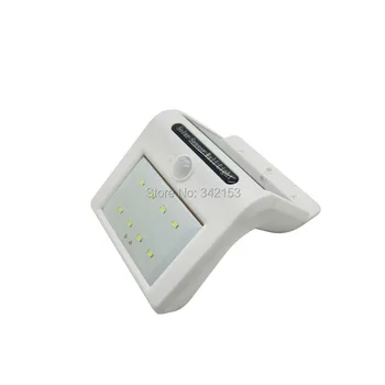 

Solar Sensor Wall Light 8Leds SMD2835 White 6000K Emitter Led Beads PIR Motion Sensor LED Garden Light Outdoor Pathway Lightings