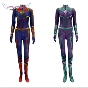 

Captain Marvel Avengers: Endgame Anime Tights Halloween Cosplay Costumes Stage Performance Clothes ,Perfect Custom for You !
