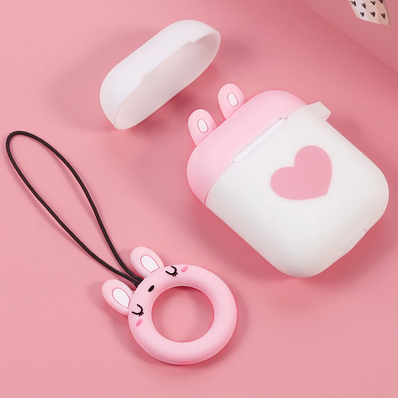 Симпатичные лапы Мягкие силиконовые Bluetooth наушники чехол для Apple AirPods