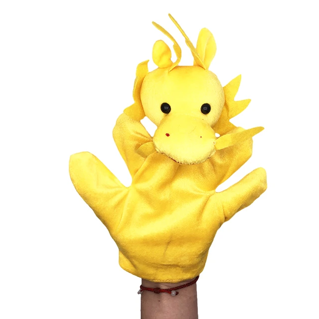 12PCS Animal Finger Puppet Plush Toy for Children Baby Favor Dolls Tell Story Props Cute Cartoon Fingerdoll Kids Soothing Baby 4