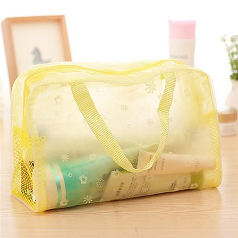 

Waterproof Cosmetic Bag Home Essential Laundry Mesh Wash Bag Makeup Package