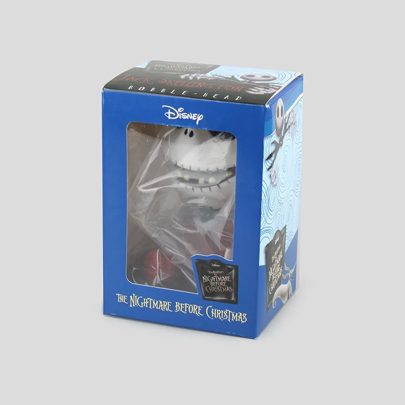 Аниме Фигурка 10 см Кошмар перед Рождеством Джек Wacky Wobbler Bobble Head ПВХ фигурка