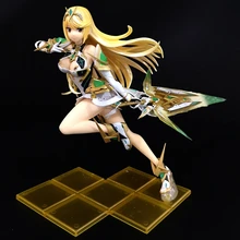 Anime Action Figure Xenoblade 2 Chronicles Game Fate Over Pyra MYTHRA Fighting Ver Model PVC Collection Toy 27cm Anime Action Figure Xenoblade 2 Chronicles Game Fate Over Pyra MYTHRA Fighting Ver Model PVC Collection Toy 27cm