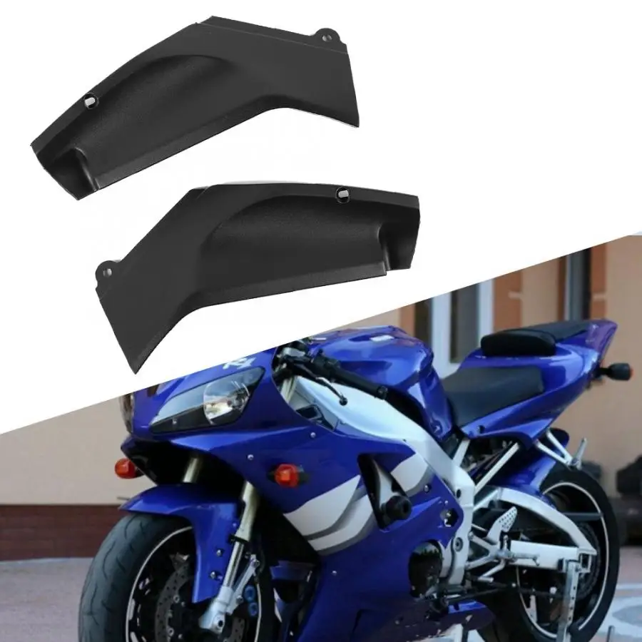 1 пара ABS боковые панели обтекателя крышка подходит для Yamaha YZF R1 1998 1999 2000 2001 мотоцикл части черный