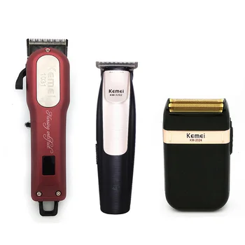 

Kemei Professional Hair Trimmer Powerful Electric Clipper Shaver Shaving Machine Cutting Beard Razor