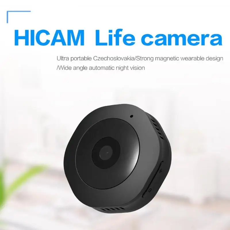 H6 DV WiFi мини камера 1080P ночное видение Обнаружение движения видеокамера диктофон